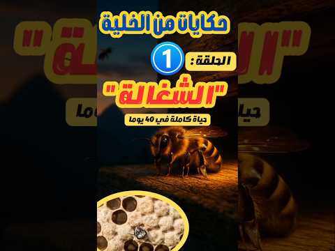 الشغالة أسطورة الصمت في مملكة النحل تربية النحل اكسبلور نحل  معلومات عسل 
