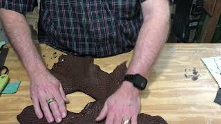 Blind Leatherworker - New Snapping Turtle and Giraffe Leathers from Wichita Falls Boot & Saddle Show Profile