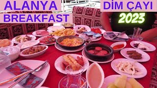 Turkish Breakfast In Alanya Dim Stream Alanya Antalya Street Food 2023 Turkey