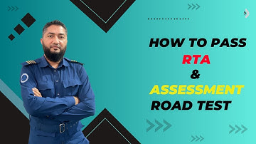 RTA Guide A Complete Guide About RTA & Assessment Road Test & Starting Points Practical Test