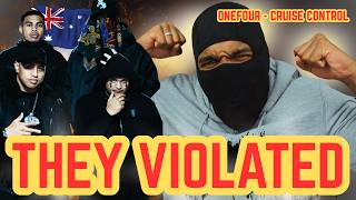 ONEFOUR - Cruise Control | THESE MAN VIOLATED 😭🔥 | FIRST TIME REACTION | GhostX Reactions