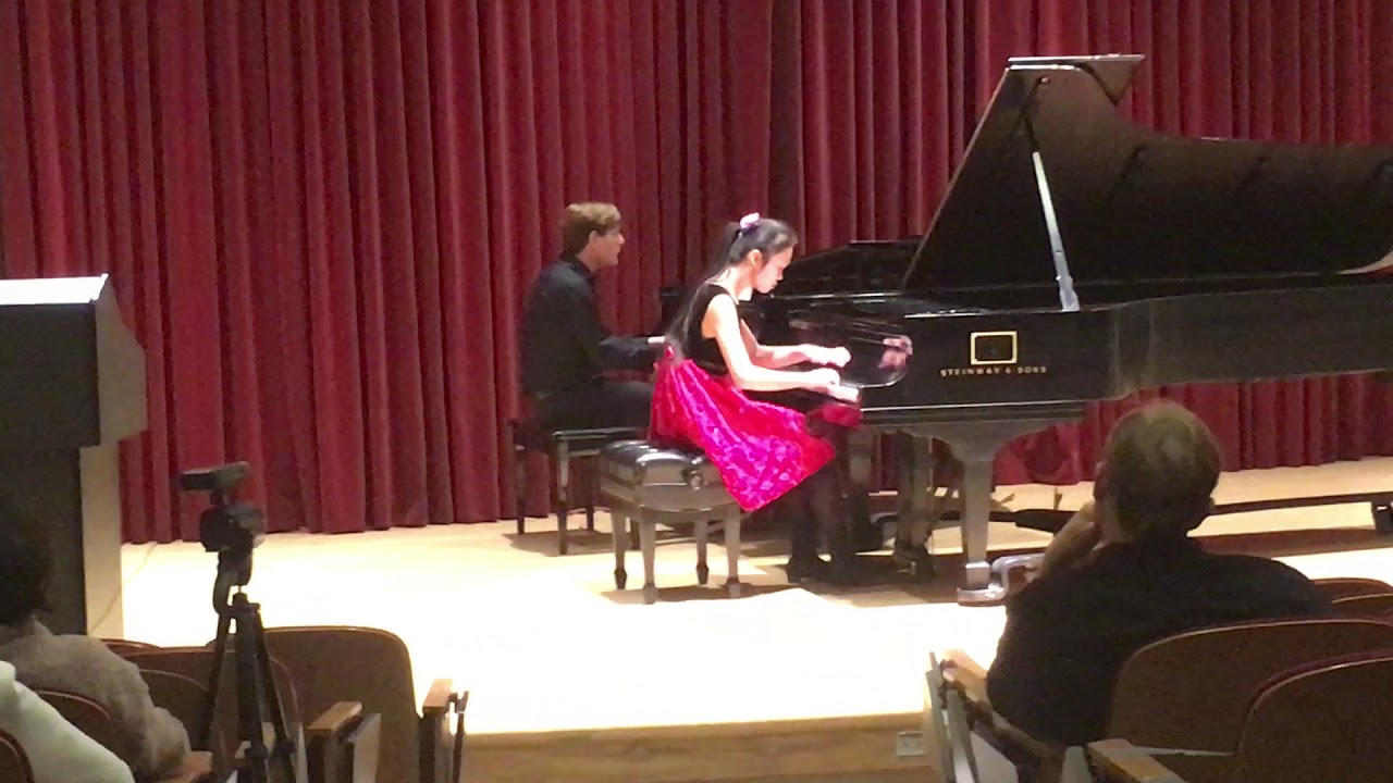 Dora-Ziyan Chen at 2018 Seattle Young Artists Music Festival Playoffs