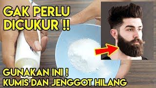 Cara Menghilangkan Kumis dan Jenggot