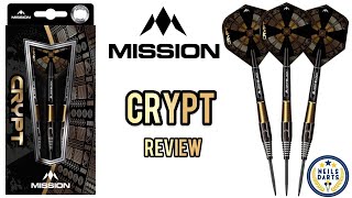MISSION Crypt Darts - Steel Tip - M2 - Black & Gold Review