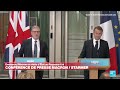 Revivez la conférence de presse d'Emmanuel Macron et de Keir Starmer • FRANCE 24