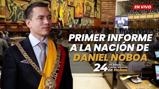 🔴 #EnVIVO | Jornada Especial: Informe a la Nación de Daniel Noboa