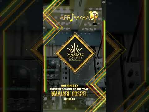 Maajabu Gospel WINS Best Music Producer #afrimma