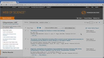 المكتبة الرقمية السعودية - دليل إستخدام Web of Science  Citation Sources