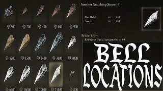 Elden Ring - ALL Somberstone Miners Bell Bearing | LOCATIONS