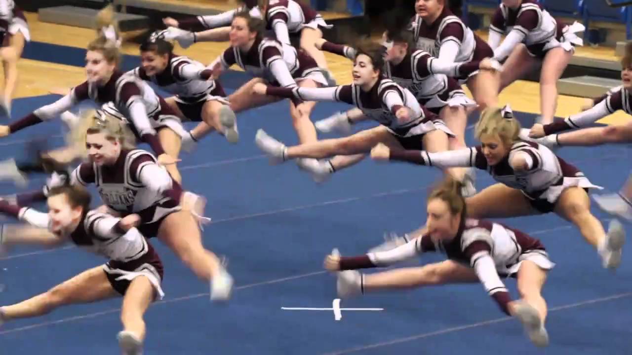 Churchill Cheerleading comp. YouTube