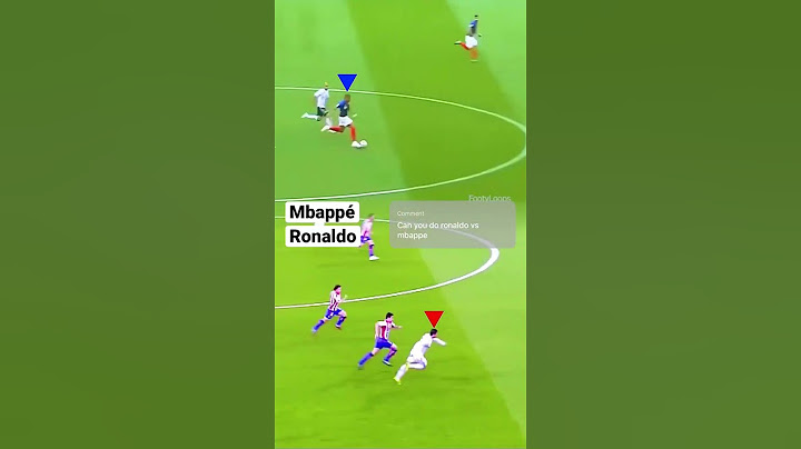 Mbappé vs CR7🏃‍♀️💨 who is faster?🤔