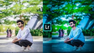 Blue And Green Tone Lightroom Photo Editing || Green Tone Photo Editing ||  Preset Download Free
