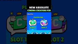 New Absolute Cinema Creator Pin Voicelines!! #brawlstars #shorts