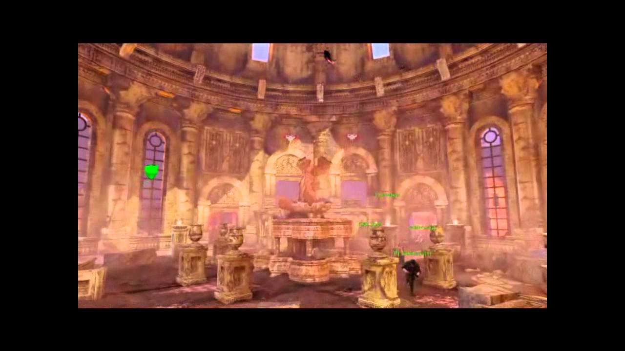 Uncharted 3 - Hail Mary using Quick Boom kickback, Molten Ruins