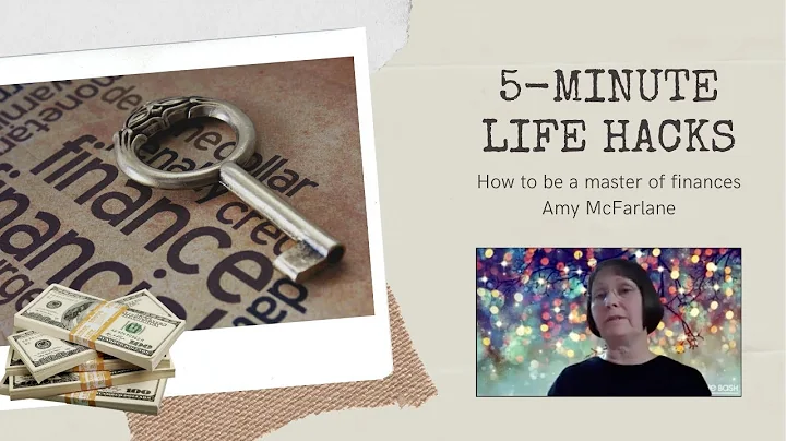 Amy McFarlane - How to be a master of finances