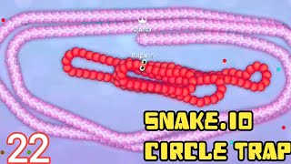 Snake.io Circle Trap ○ | My Snake Lazy Attack | Snake.io Game | (Android/ios) screenshot 5