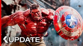 CAPTAIN AMERICA 4: Brave New World Movie Preview (2025) The Red Hulk Strikes!