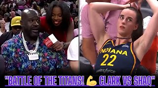 Caitlin Clark shocks Shaq after she ended ROTY debate vs Angel Reese 😳
