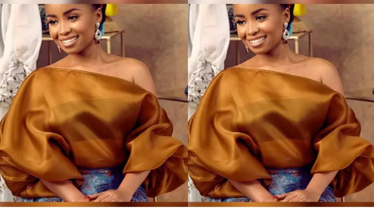 How to make ASYMMETRIC ONE SHOULDER TOP/BLOUSE - YouTube
