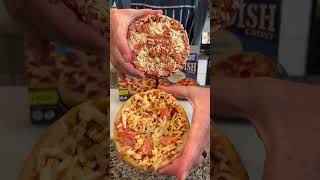 Frozen Deep Dish Pizza! Red Baron vs Great Value. #shorts