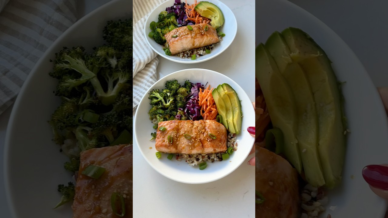 Лосось терияки в мисках | Корм ​​для птиц 