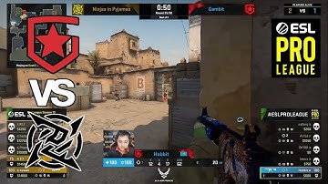 Gambit vs NIP - ESL Pro League Season 13 - Semi-final - Highlights - CSGO