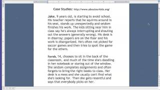 case study assignment