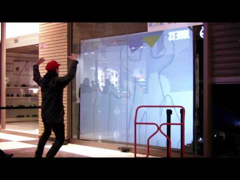 Installation Interactive Kinect + Processing