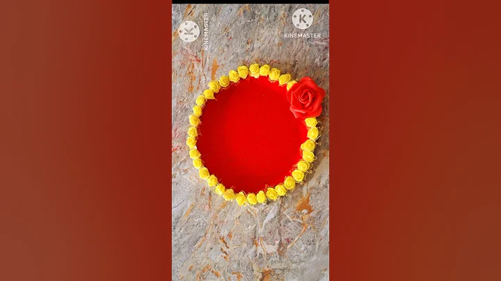 Haldi Thali Decoration ideas at home  | Pooja Thali sajane ka Tarika | #diy #thalidecoration #shorts