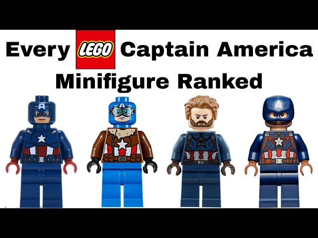 LEGO minifigures Captain America