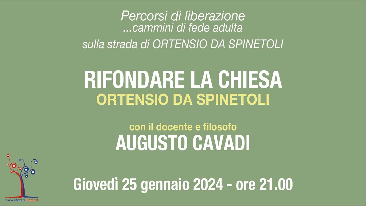 Rifondare la chiesa - Ortensio Da Spinetoli