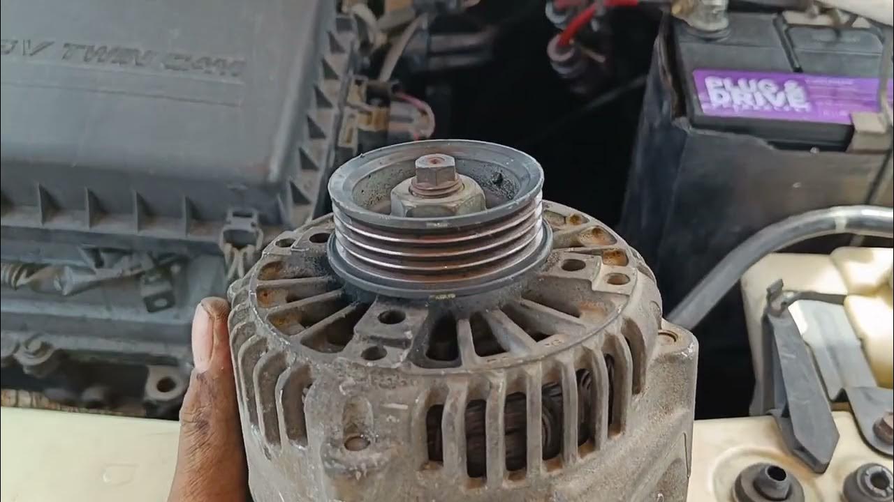 cara mudah tukar alternator perodua myvi/daihatsu sirion dailyvlog 