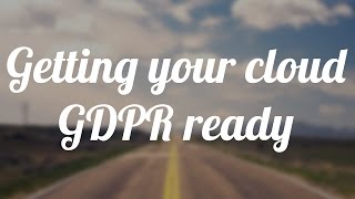 Celebrity Getting your cloud GDPR ready Profile