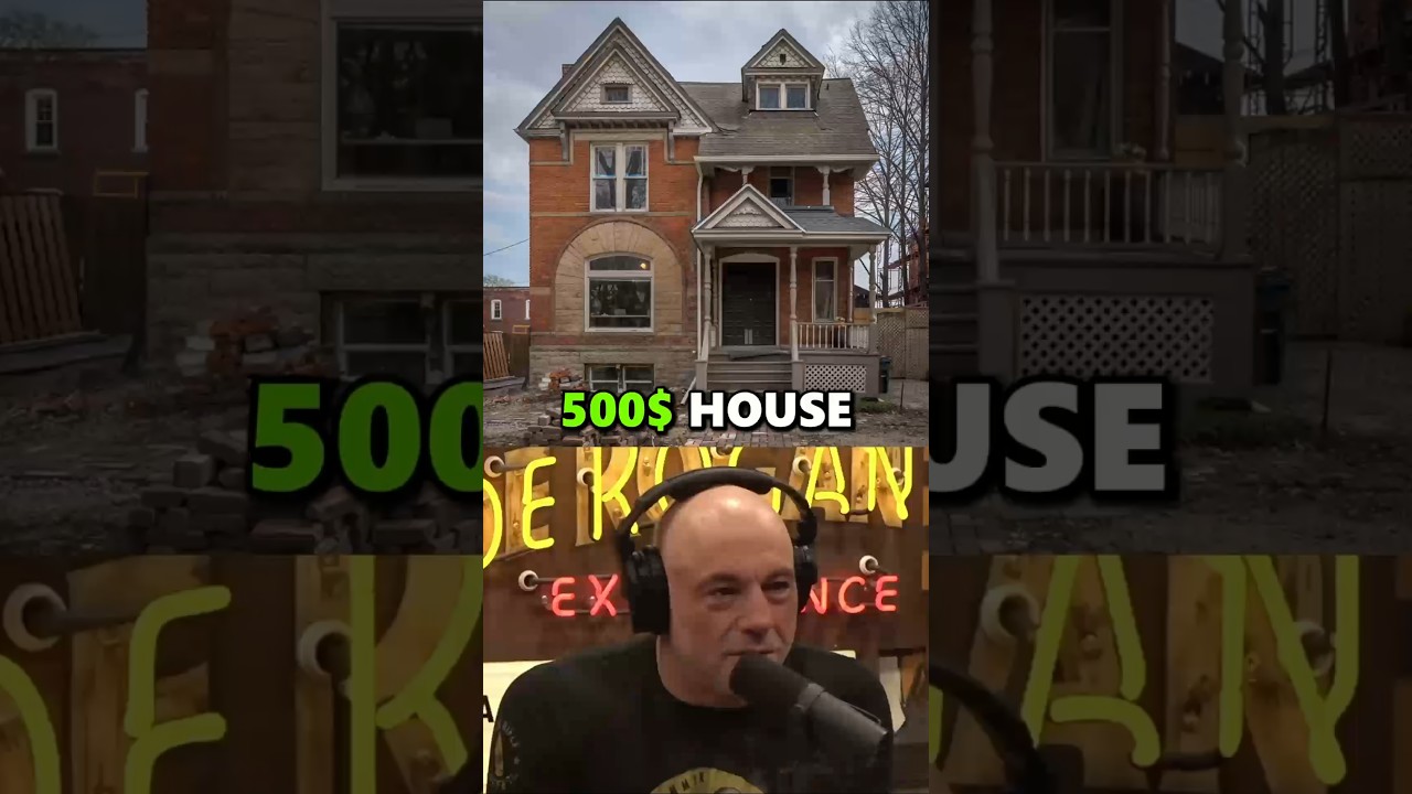 How Detroit Houses Cost Only $500 - Joe Rogan