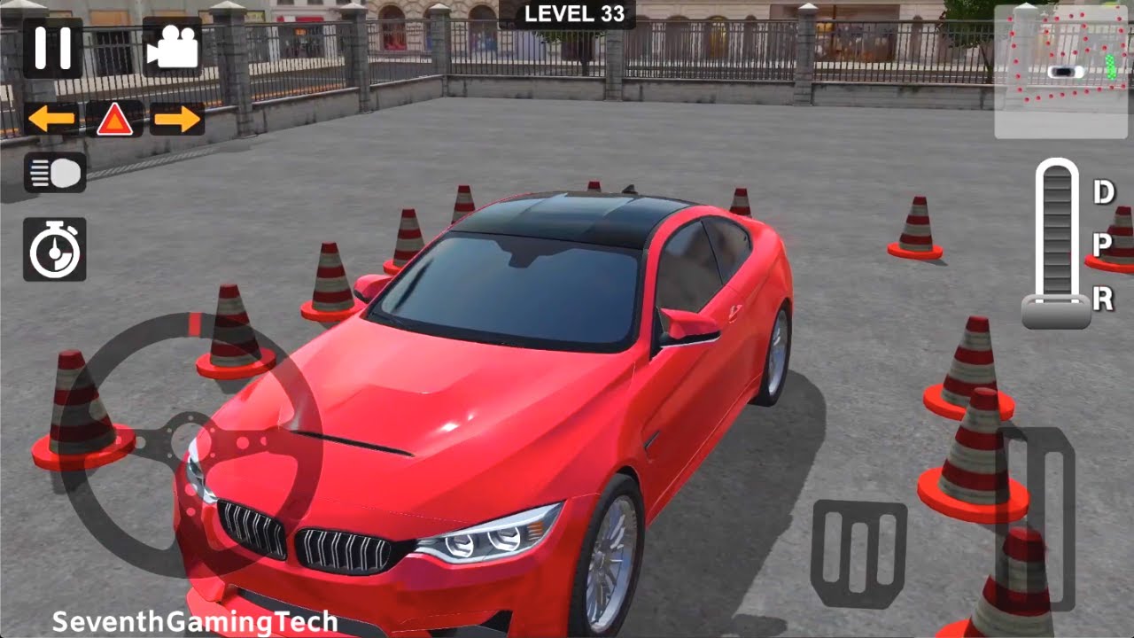 BMW M4 (F82) Driving Simulator M4 🅿️👮‍♂️ Crazy Car Driving & Parking Gameplay (Android, iOS) FHD