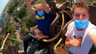 The Ride To Happiness At Plopsaland De Panne  Rider Cam POV