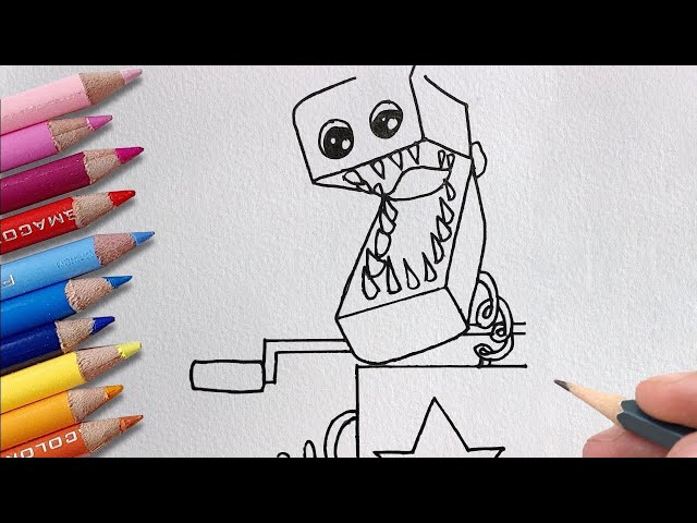 HOW TO DRAW Boxy Boo  Project Playtime ‎@amandadrawings en 2023