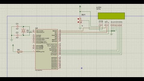 PIC16f877A | LCD ayarlamaları ve kullanım mantığı | Configuration and basics of LCD