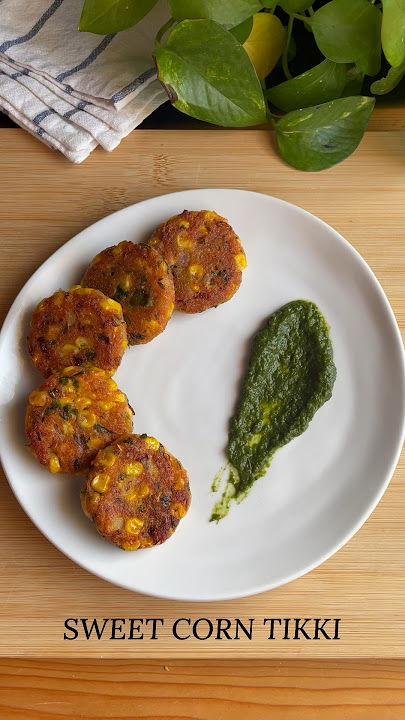 Sweet corn tikki | Corn cutlet #tikki #cutlet #sweetcorn #corn #recipevideo #recipeoftheday