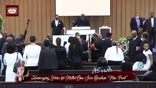 'Homegoing Celebration for Mother Erma Jean Beachum "Mae Pearl