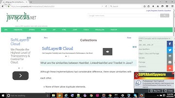 What are the similarities between HashSet, LinkedHashSet and TreeSet In Java? | javapedia.net