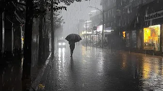 I will walk endlessly in the rain until I find a breakthrough in my life. Relaxing Sound for Sleep.