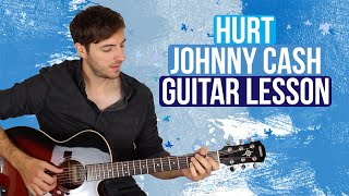 How to Play Hurt by Johnny Cash - Guitar Lesson chords