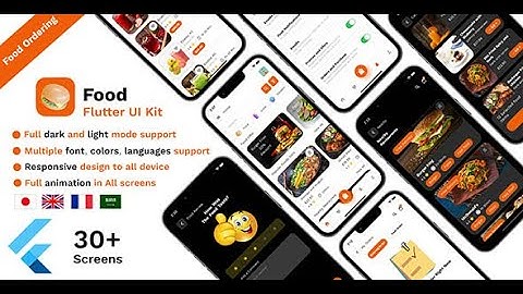 Food Flutter UI