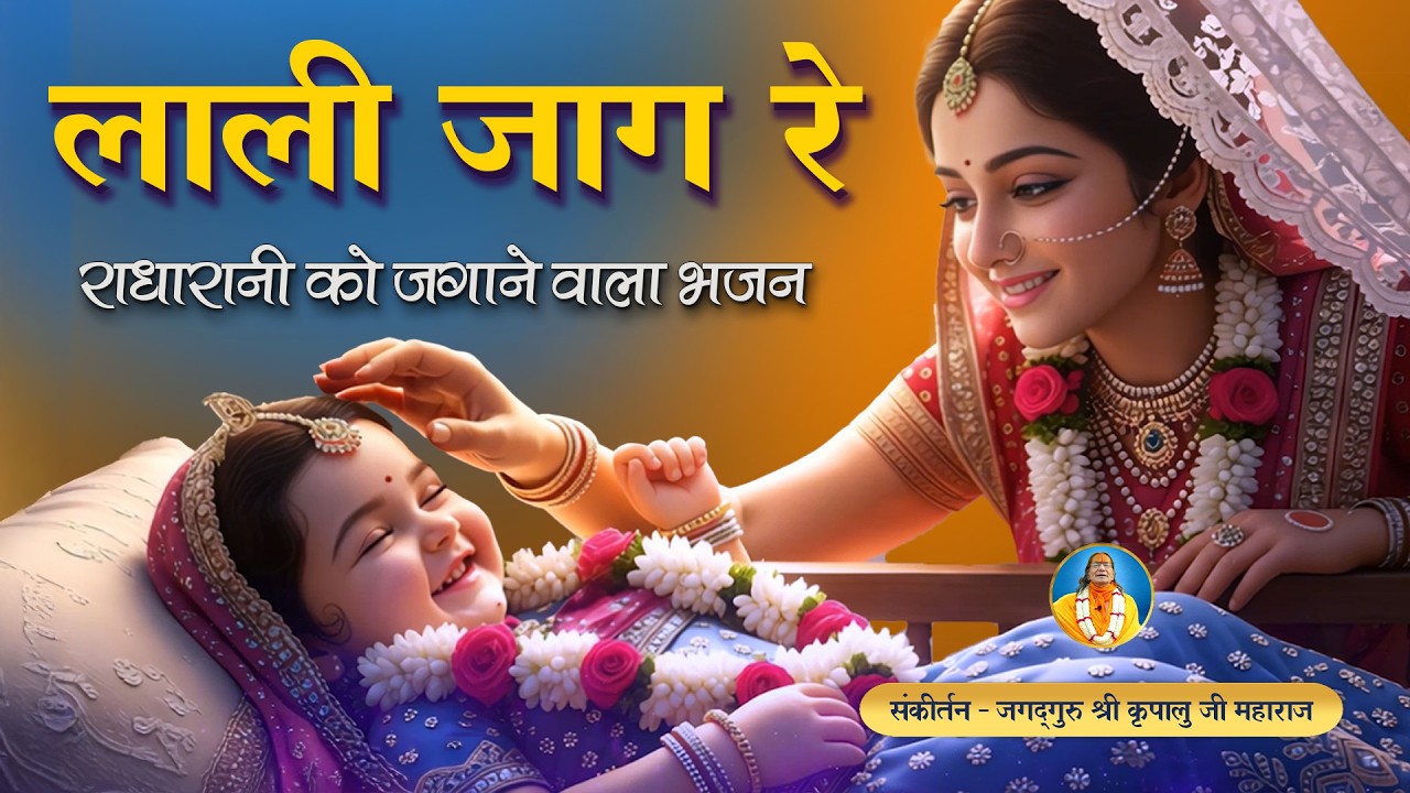 🌞Daily सुबह सुनें यह मधुर राधा रानी भजन - Meri Pranan Pyari Jaag Re | जगद्गुरु कृपालु जी भजन #ai