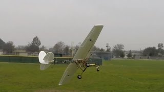 Slowflyer RC Airplane-Flying low and slow and off-roading with springs