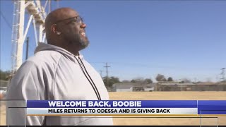Permian legend Boobie Miles returns home to give back to Odessa community