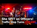 Driver Acts Calm, Then Assaults Officers in Shocking Turn of Events|police body footage, police|