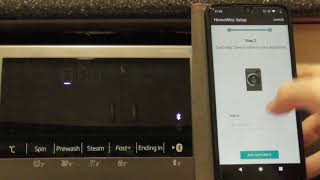 Beko AquaTech Washer, pairing your HomeWhiz App to your Beko washing machine