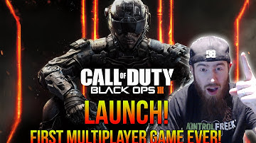 FIRST EVER GAME! Black Ops 3 (Multiplayer) - LAUNCH DAY!